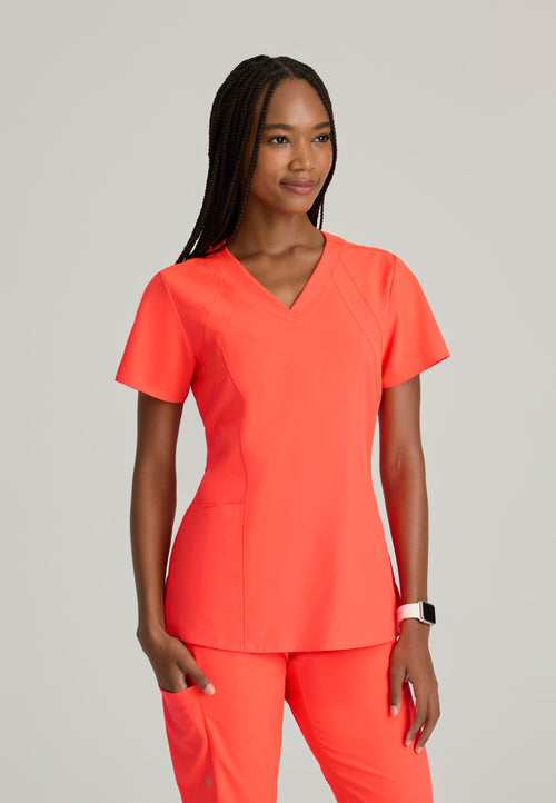 5105 Barco Racer Top V-Neck Scrub