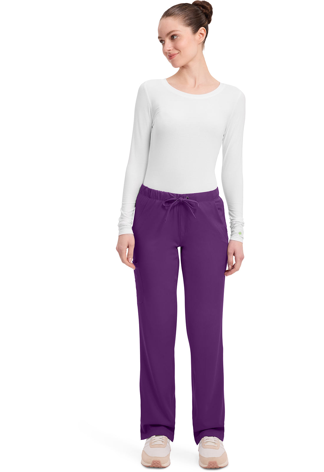 9560 Rebecca Woman's Mid-rise Straight Leg Pant