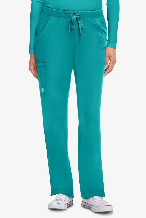 9560 HH Works by Healing Hands Rebecca Women's 6-Pocket STRETCH Drawstring Waist Cargo Scrub Pants