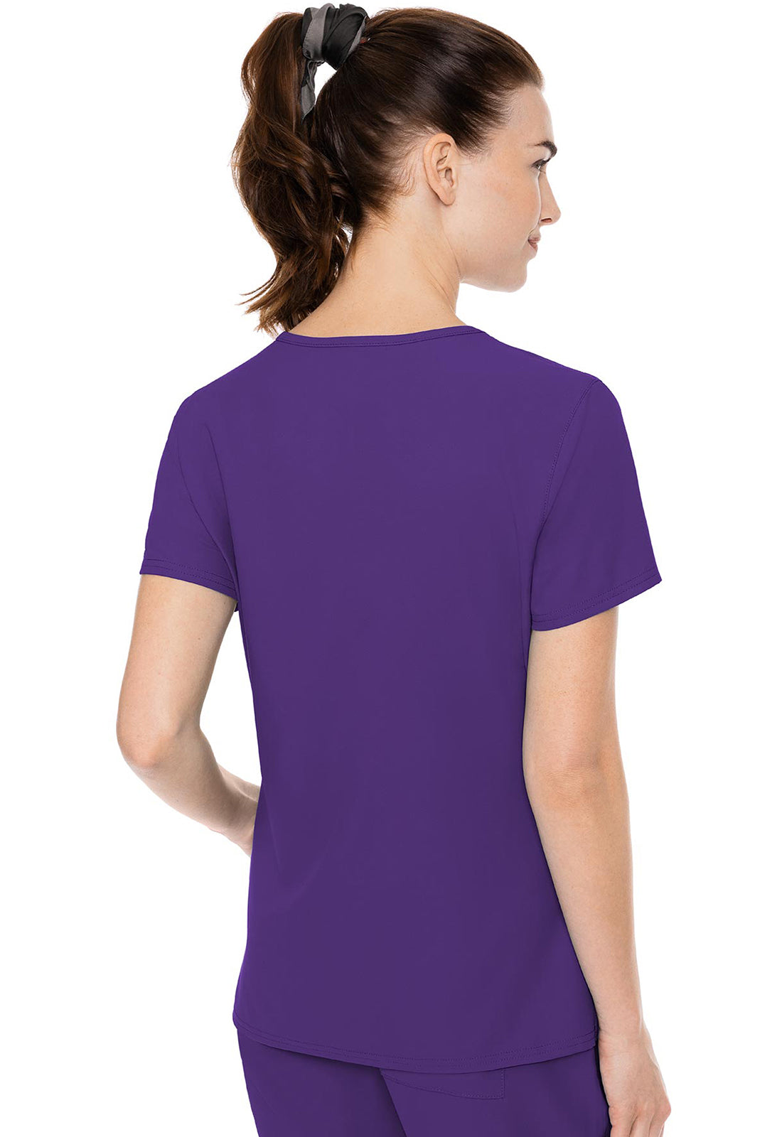 MC2468 Insight Woman's  V-Neck Side Pocket Top