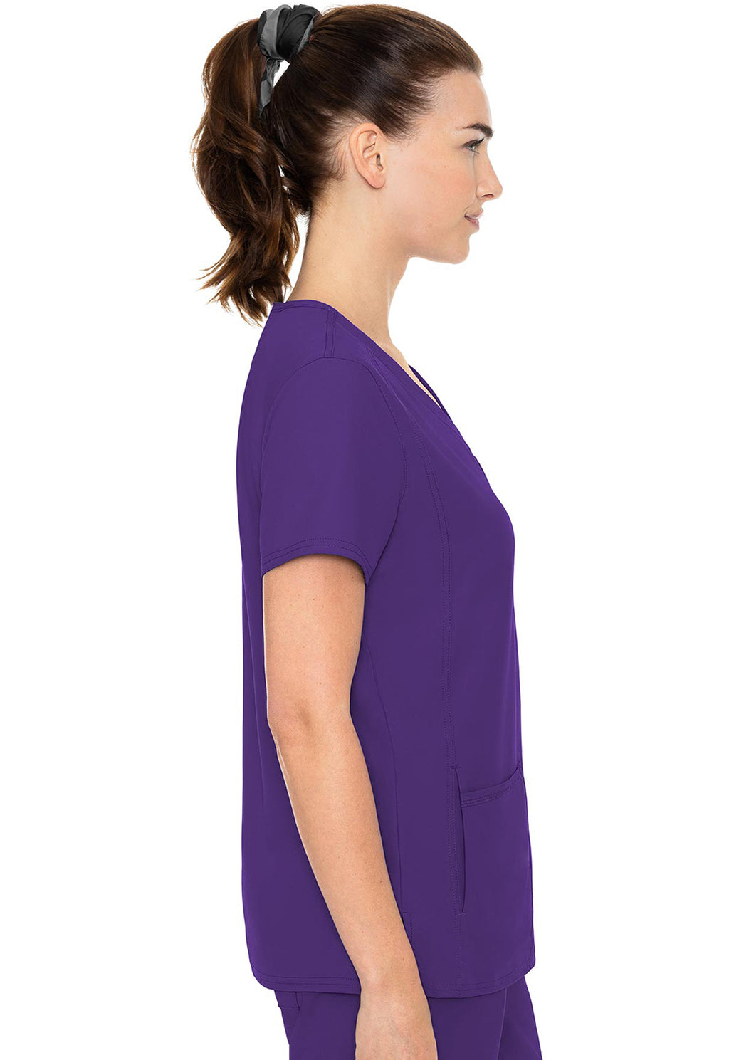 MC2468 Insight Woman's  V-Neck Side Pocket Top