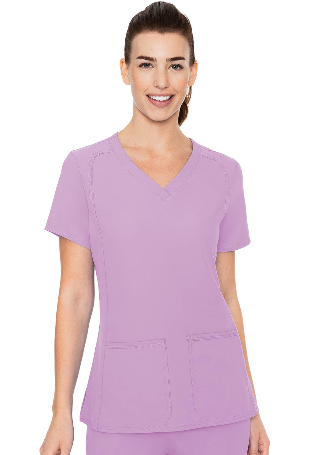 MC2468 Insight Woman's  V-Neck Side Pocket Top