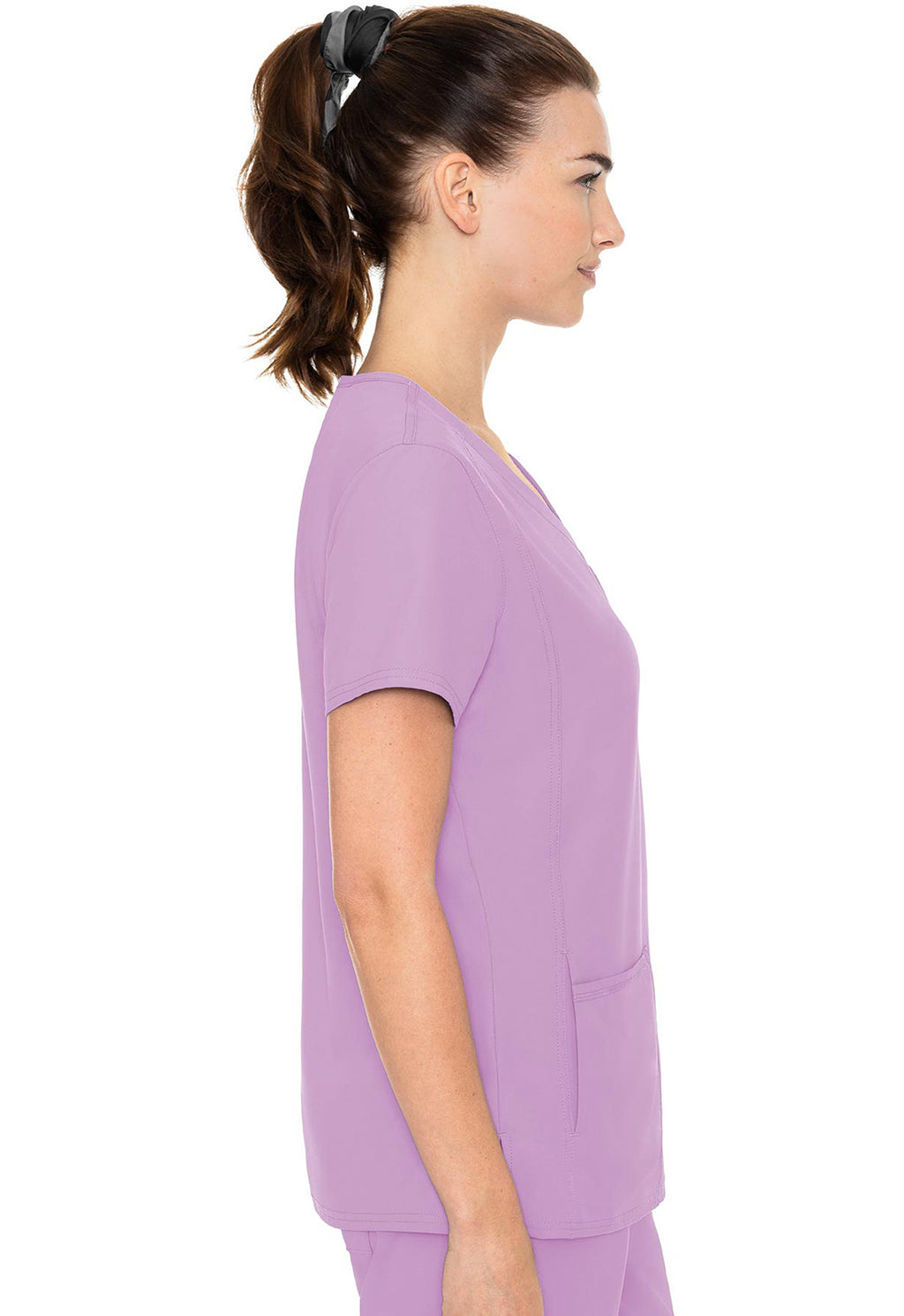 MC2468 Insight Woman's  V-Neck Side Pocket Top