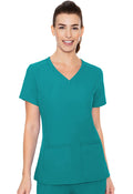 MC2468 Insight Woman's  V-Neck Side Pocket Top